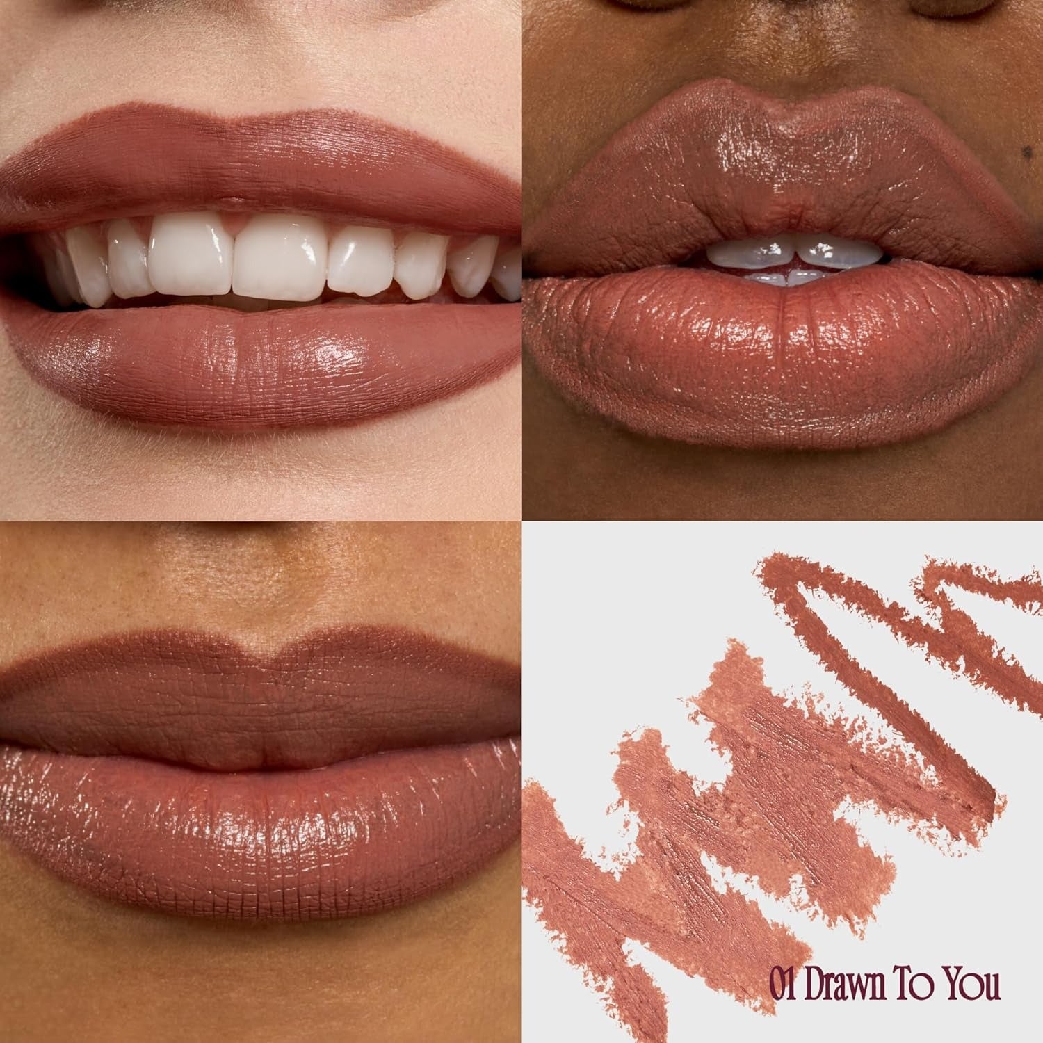 ⁠FWEE - Long-Lasting Dual Coloring Stick Lip Liner 01 Drawn To You [1.2g]