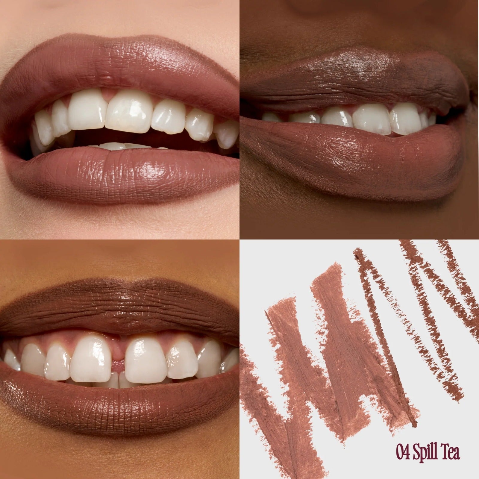 FWEE - Long-Lasting Dual Coloring Stick Lip Liner 04 Spill Tea [1.2g]