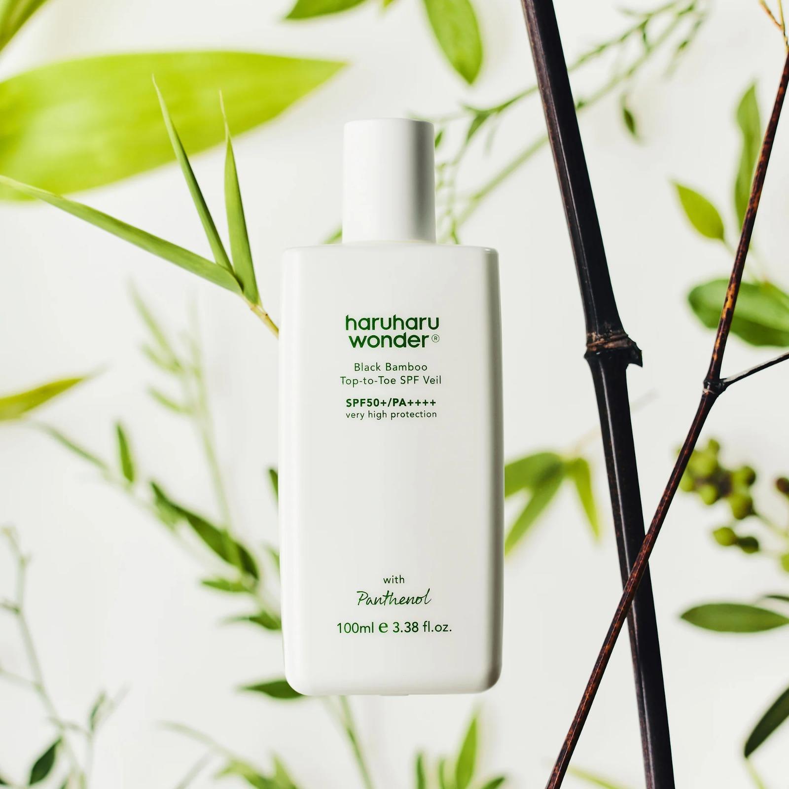 Haruharu Wonder - Black Bamboo Top-to-Toe SPF Veil SPF50+ PA++++ [100ml]