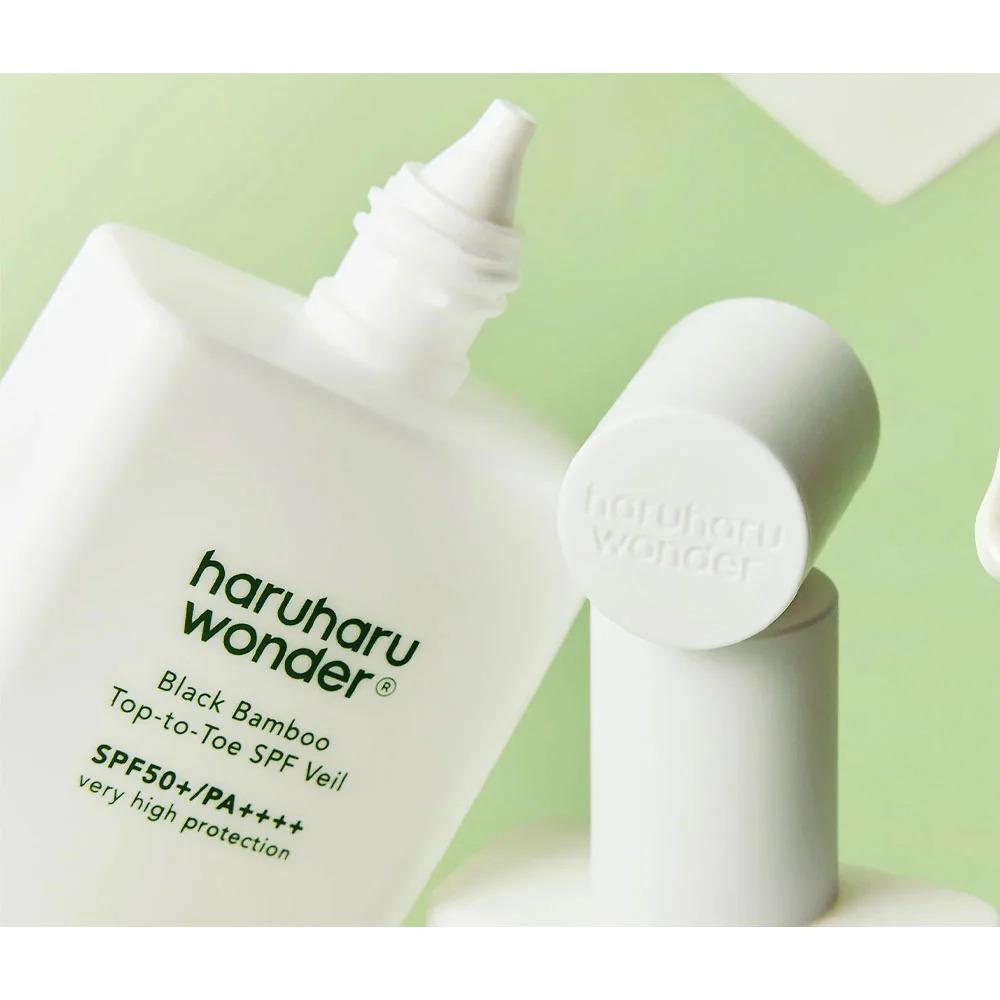 Haruharu Wonder - Black Bamboo Top-to-Toe SPF Veil SPF50+ PA++++ [100ml]