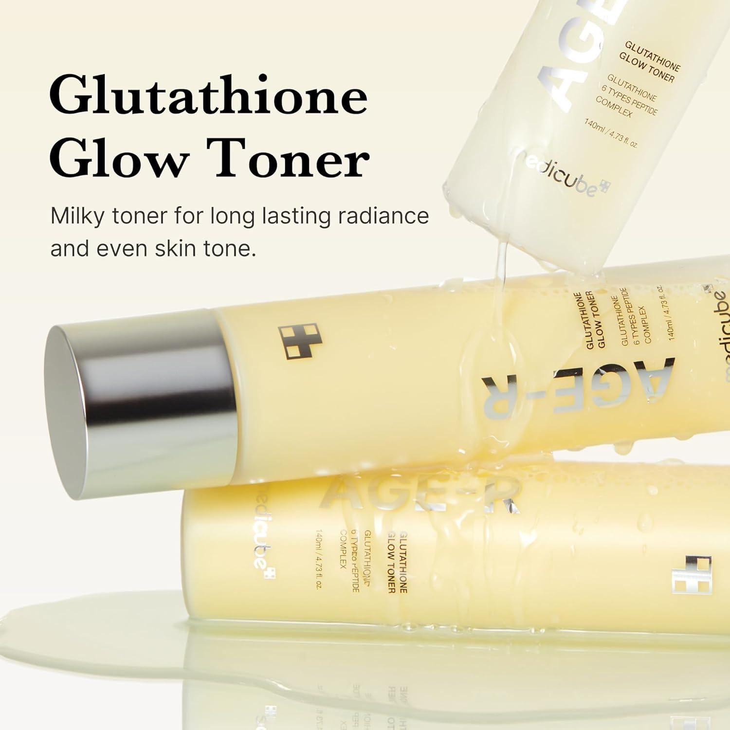 ⁠Medicube - AGE-R Glutathione Glow Toner [140ml]