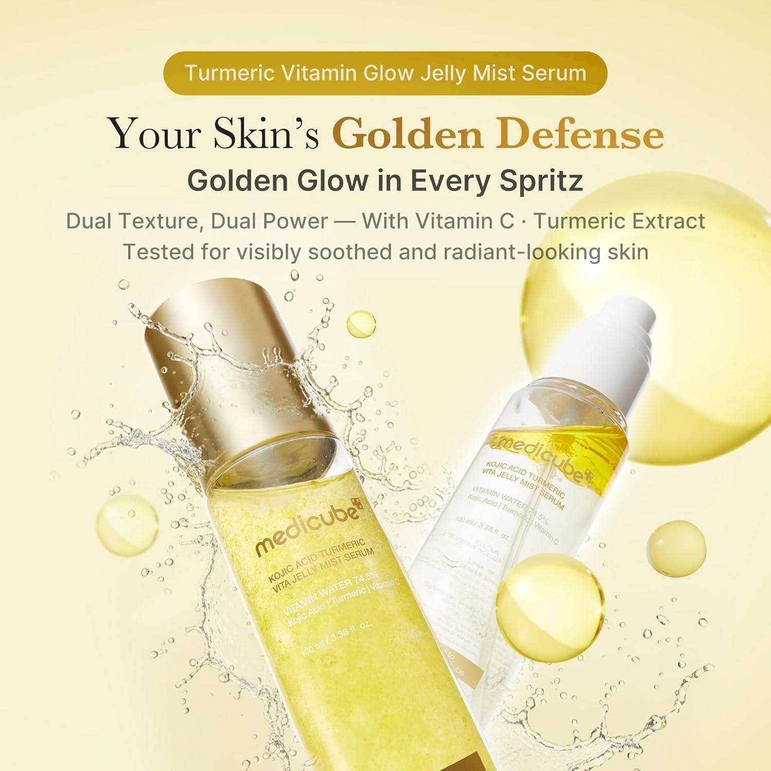 Medicube - Kojic Acid Turmeric Vita Jelly Mist Serum [100ml]