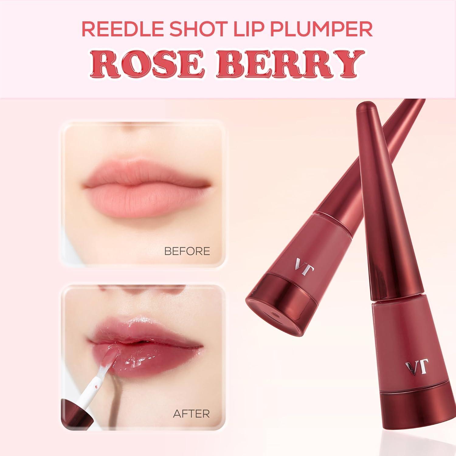 VT Cosmetics - Reedle Shot Lip Plumper Roseberry [4.3g]