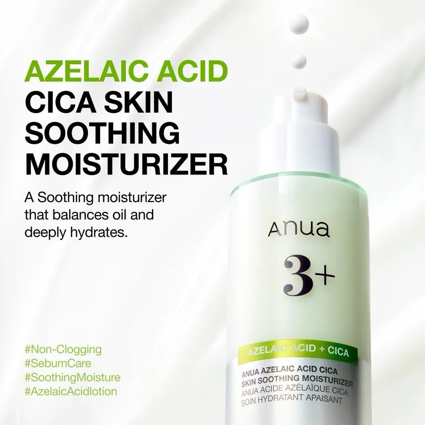 ⁠Anua - Azelaic Acid Cica Skin Soothing Moisturizer [100ml]