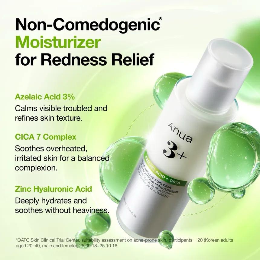 ⁠Anua - Azelaic Acid Cica Skin Soothing Moisturizer [100ml]