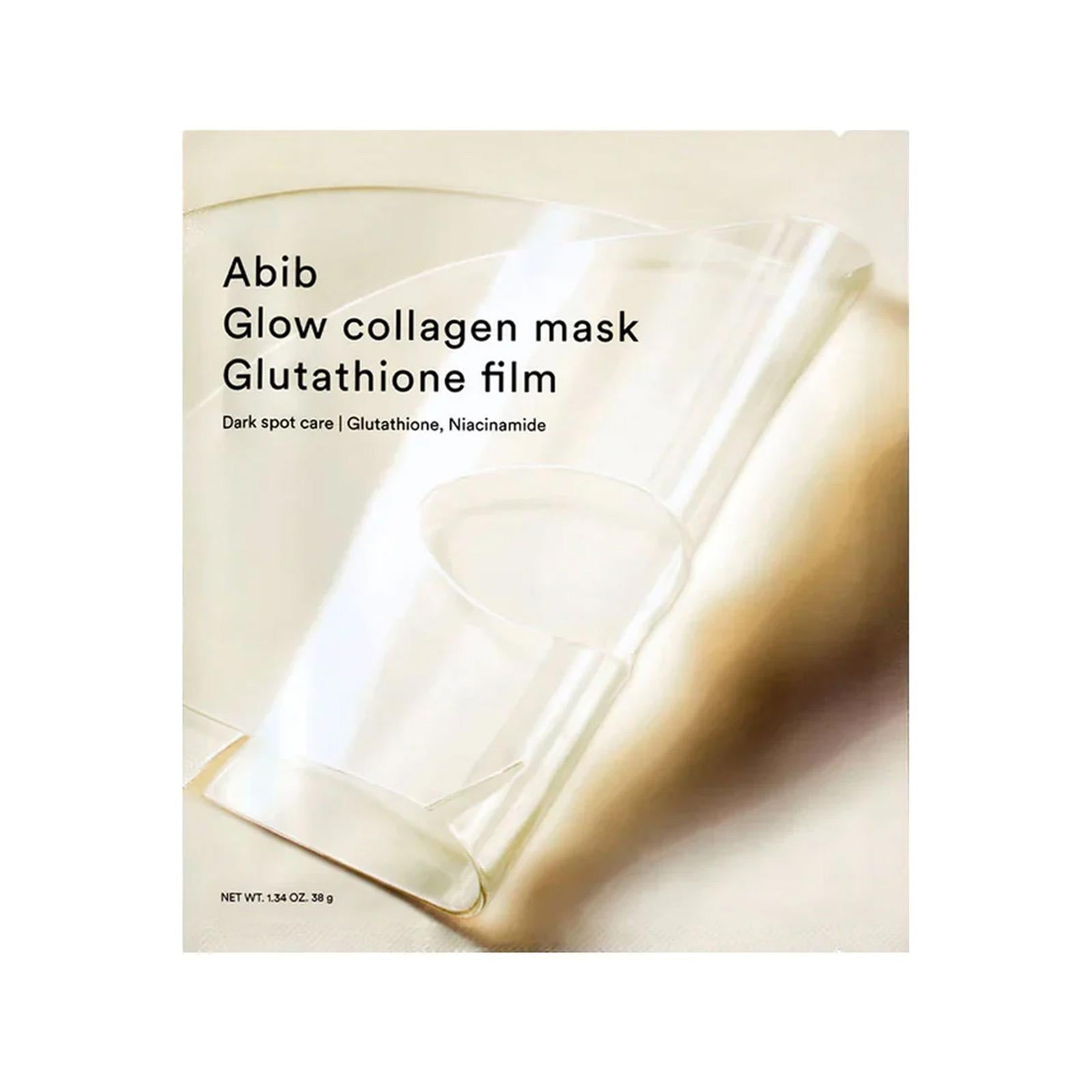 ⁠Abib - Glow Collagen Mask Glutathione Film [1EA]