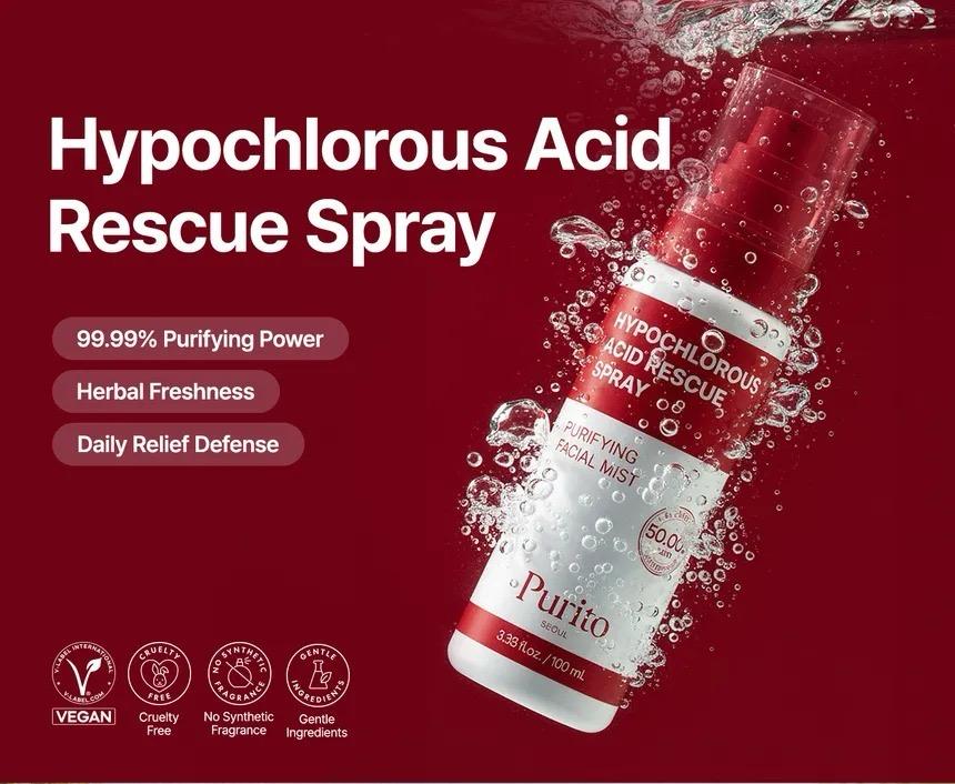 ⁠Purito SEOUL - Hypochlorous Acid Rescue Spray [100ml]