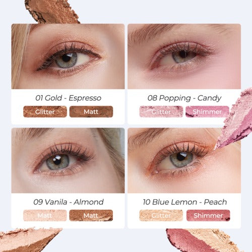 ⁠ELROEL - Blanc Double Shadow Stick #09 Vanilla-Almond