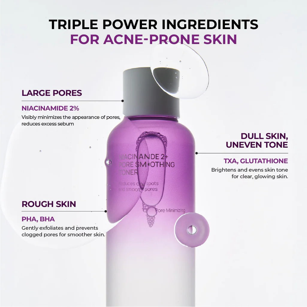 JUMISO - Niacinamide 2+ Pore Smoothing Toner [205ml]