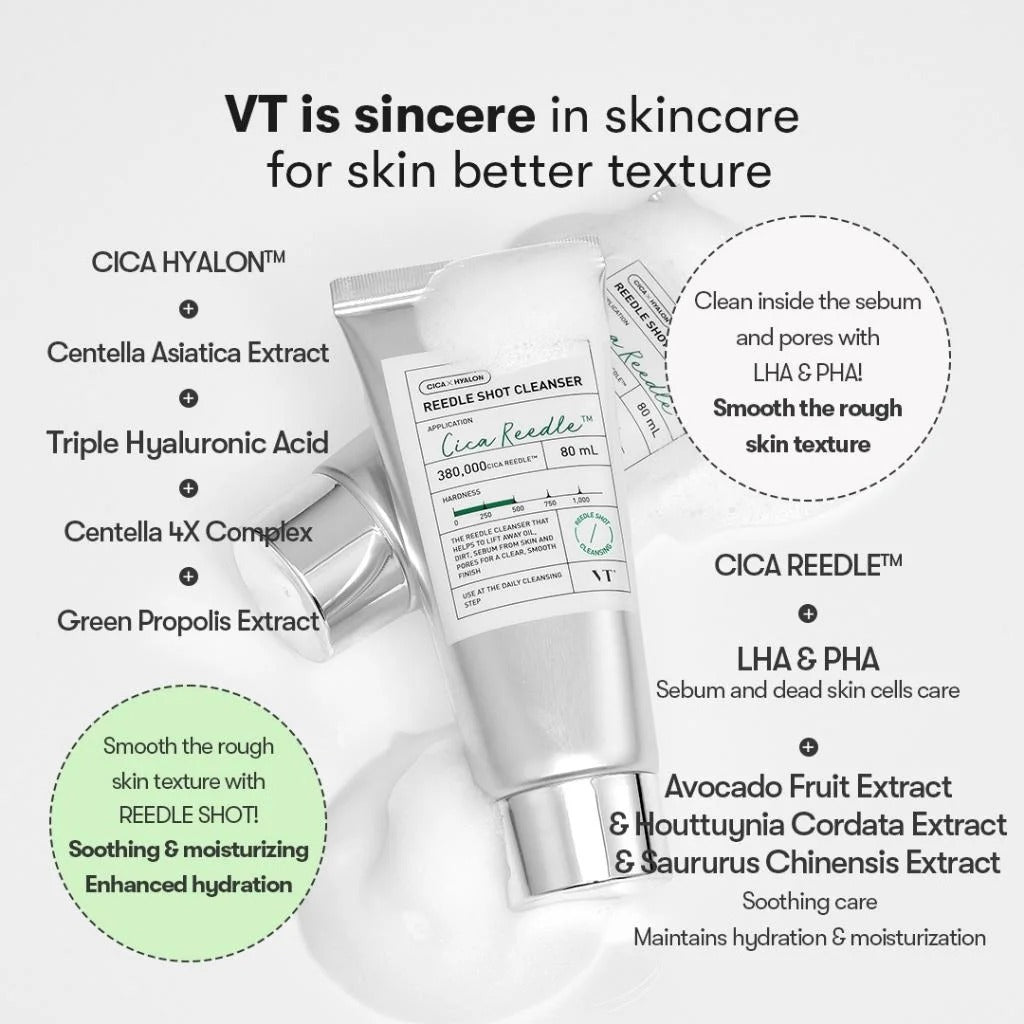 VT - Reedle Shot Cleanser (80ml)