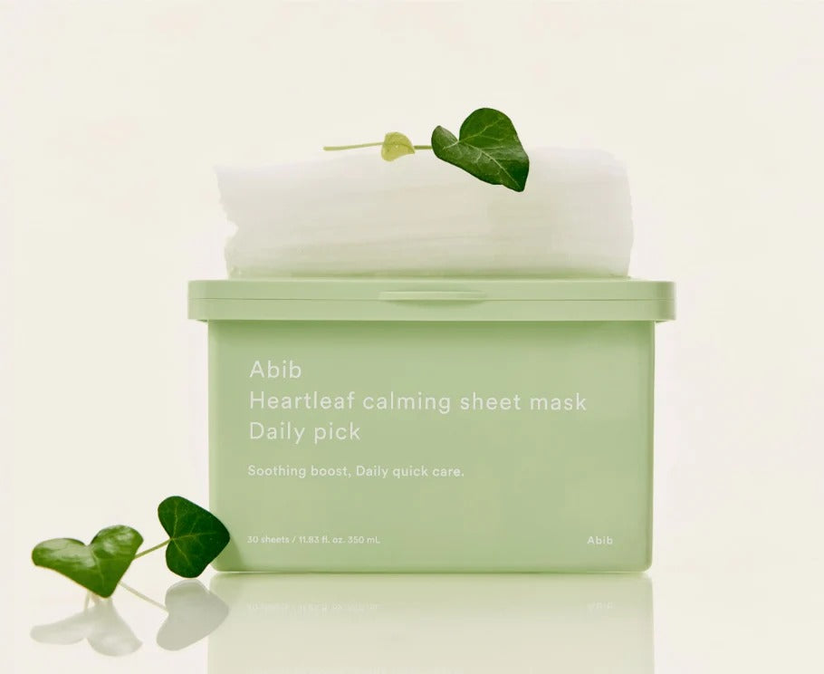 Abib - Heartleaf Calming Sheet Mask Daily Pick (30 sheets)