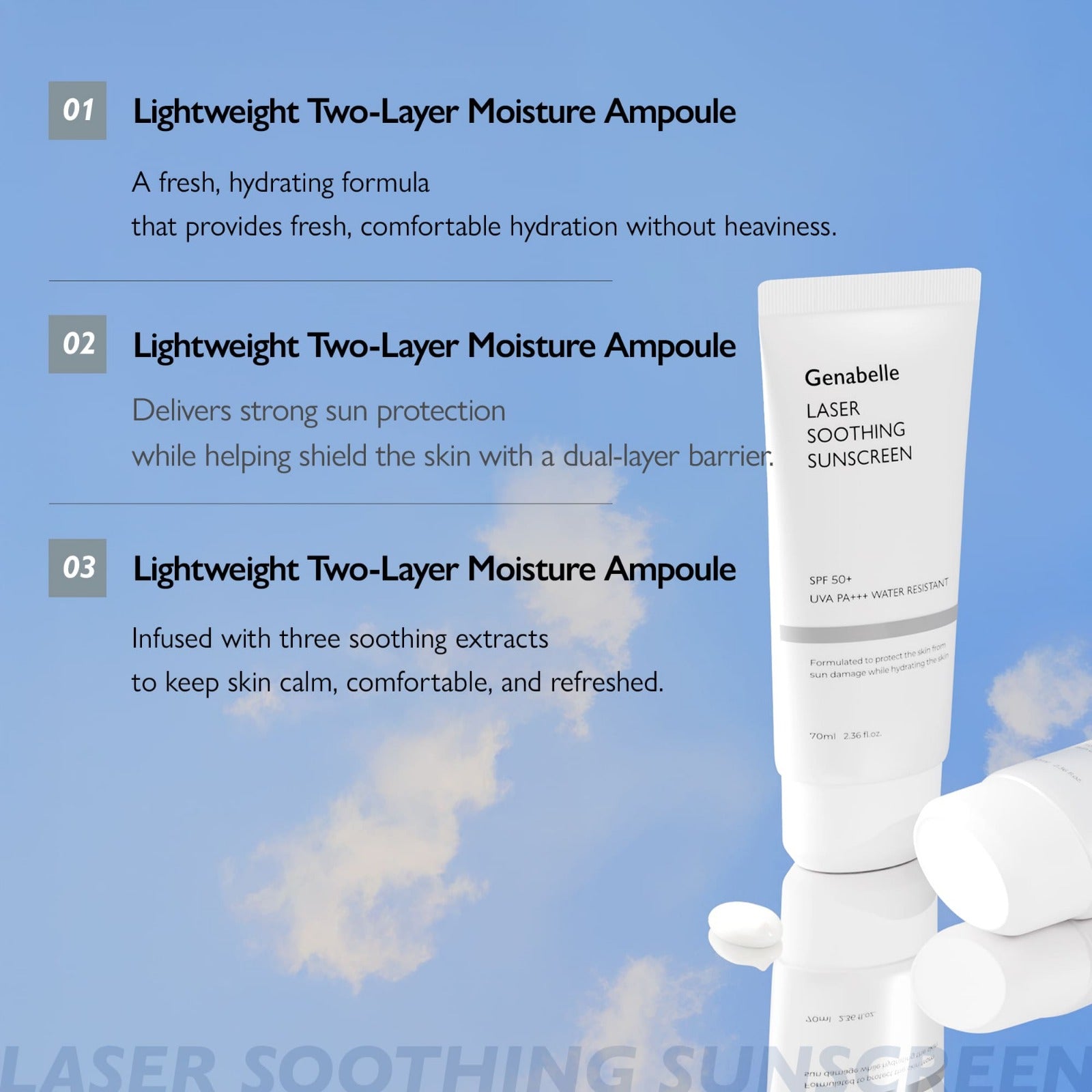 Genabelle - Laser Soothing Sunscreen [70ml]