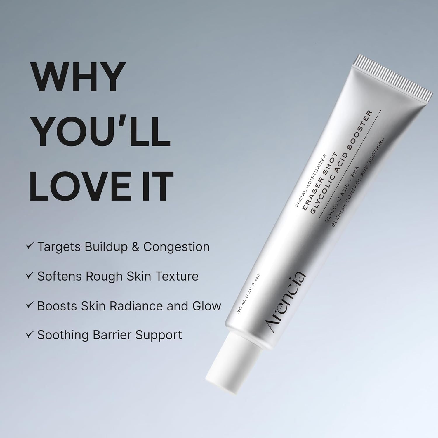 ARENCIA - Eraser Shot Glycolic Acid Booster [30ml]